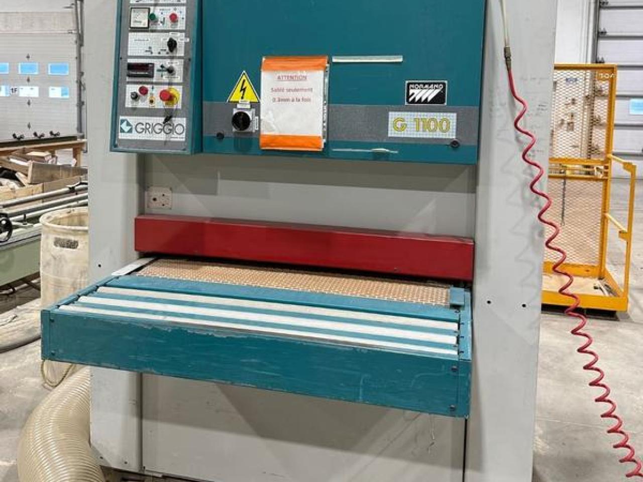 Sableuse à bande large multiple Griggio G/1100/2