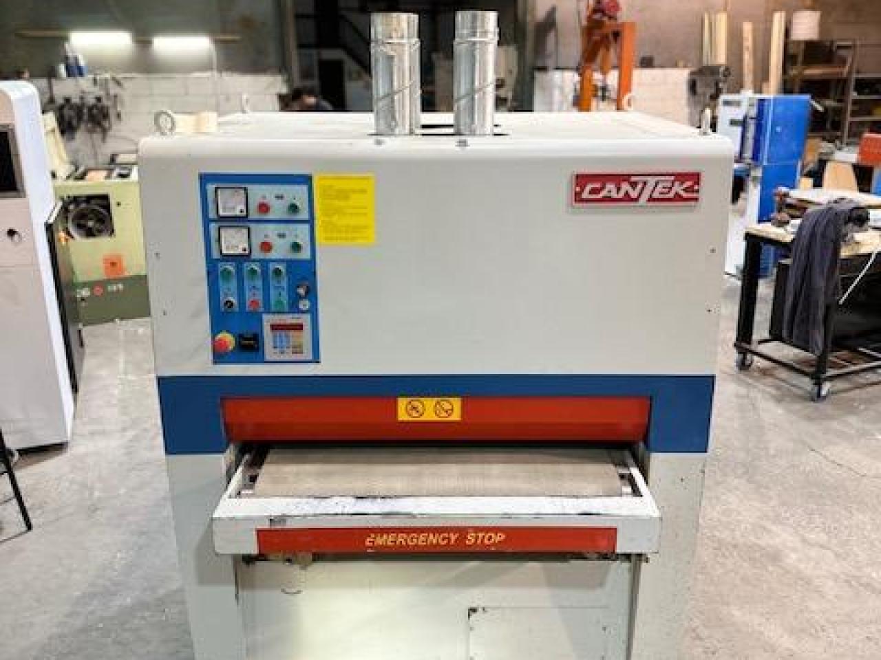 Sableuse à bande large multiple Cantek C-372
