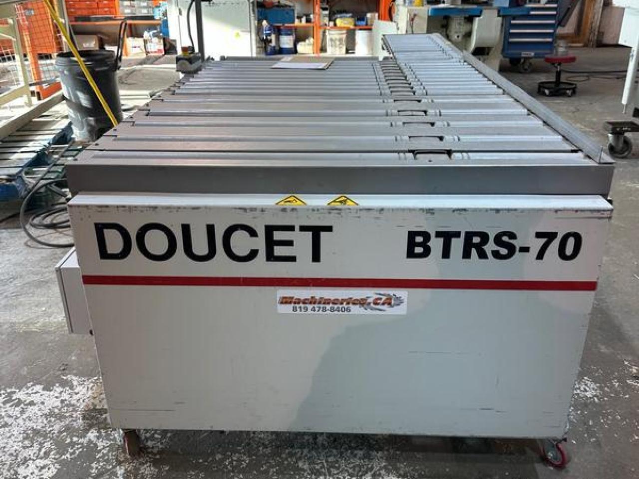 VENDU - Convoyeur de retour Doucet BTRS-70-5Pieds