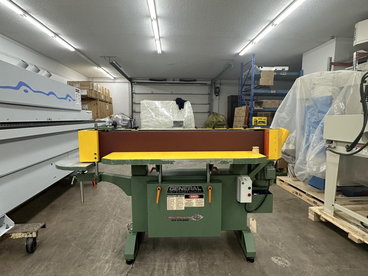 VENDU - Sableuse de chant oscillante