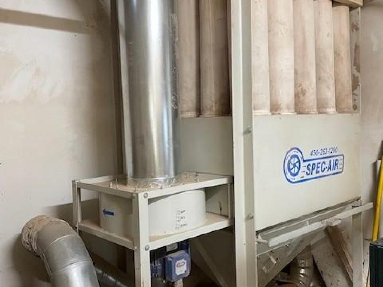 VENDU - Dépoussiéreur Intérieur Spec-Air 10 HP