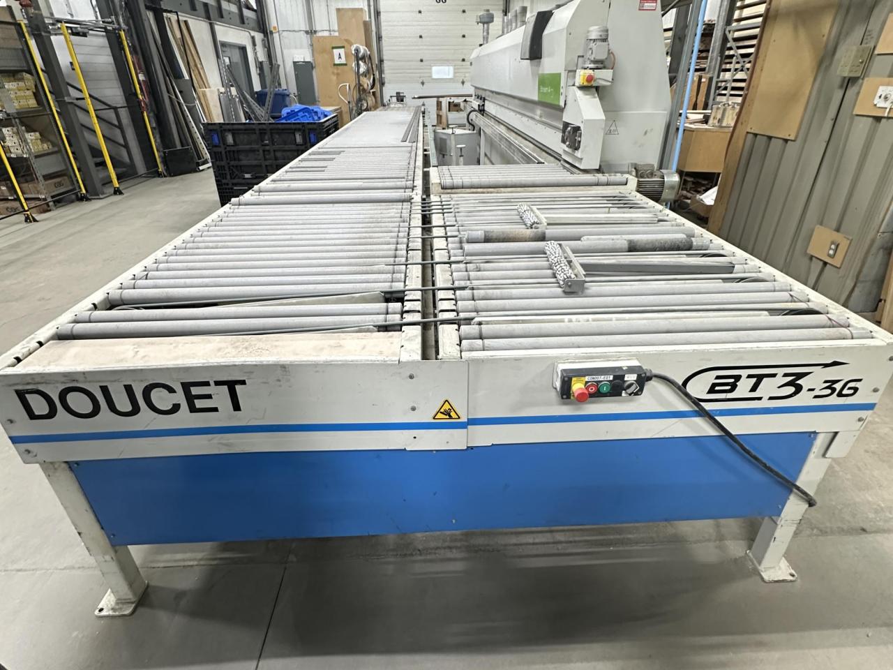 Convoyeur de retour BT3-36-5-27-D-PT 600V Doucet Machineries