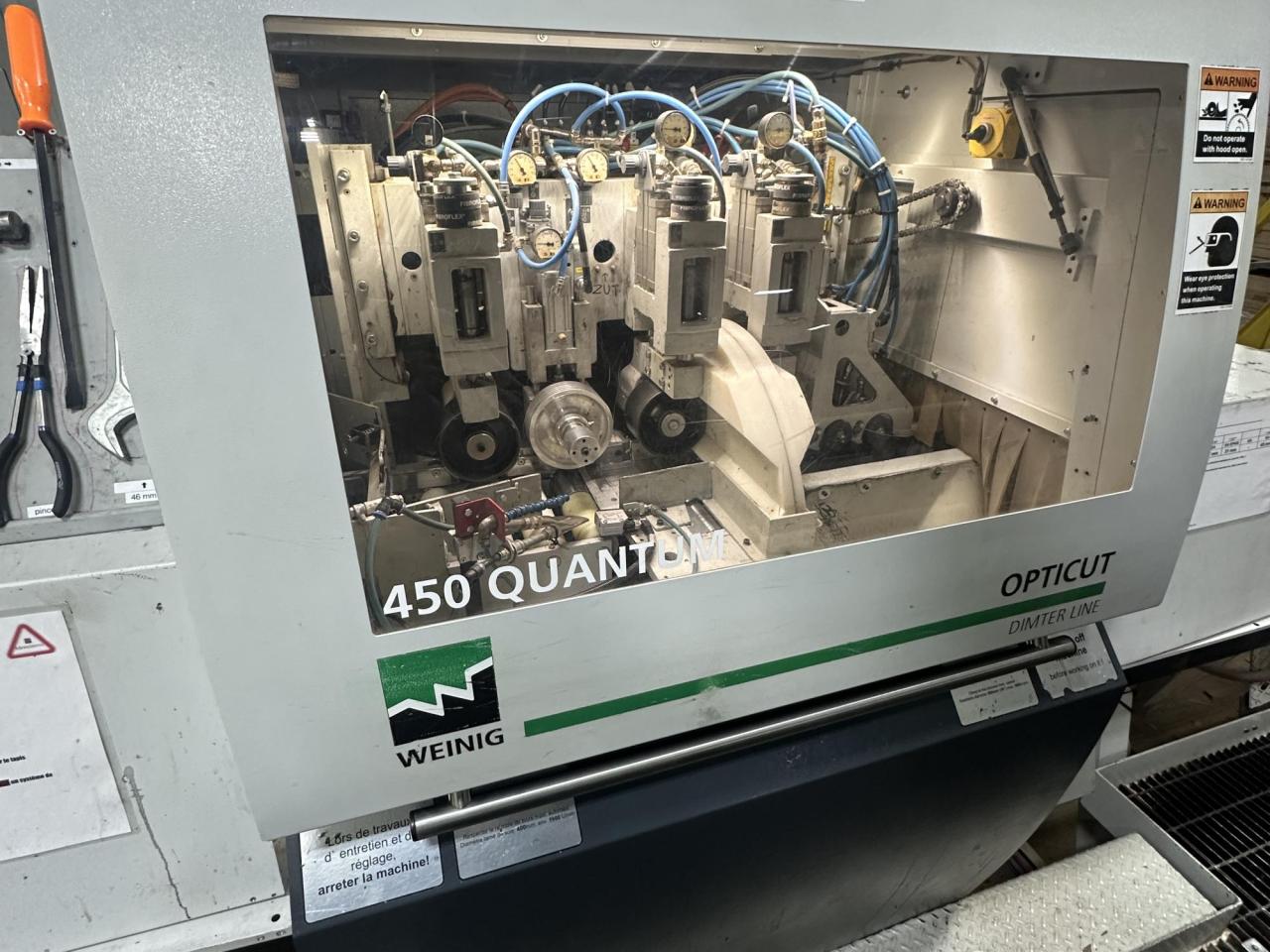 Optimizing line Weinig Quantum 450 + Scanner CombiScan