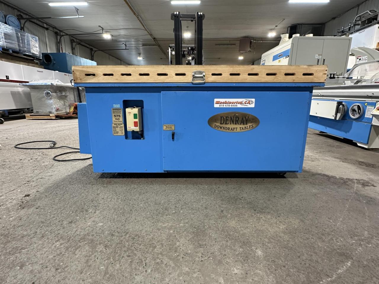 DENRAY - 3672 - Down-draft extraction table